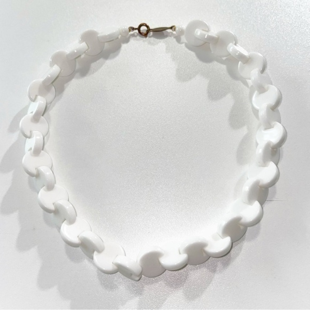 White Choker Necklace